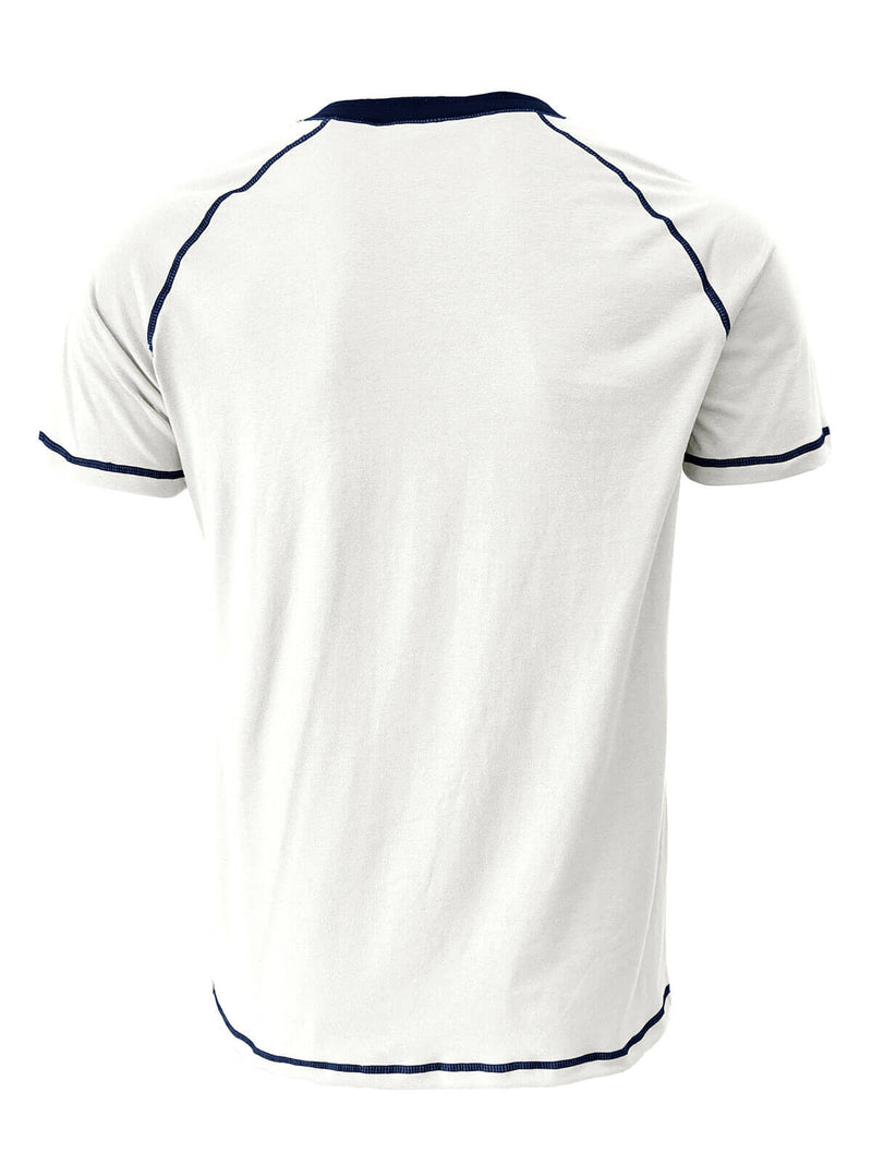 Men's Solid Color Summer Casual Short Sleeve T-Shirt