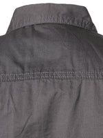 Men's Long Sleeve Lapel Pocket Cotton Army Outdoor Casual Shirt
