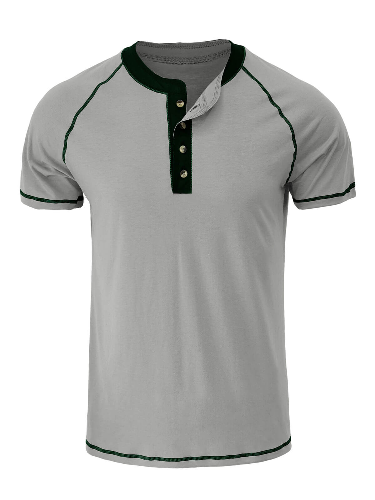 Men's Solid Color Summer Casual Short Sleeve T-Shirt