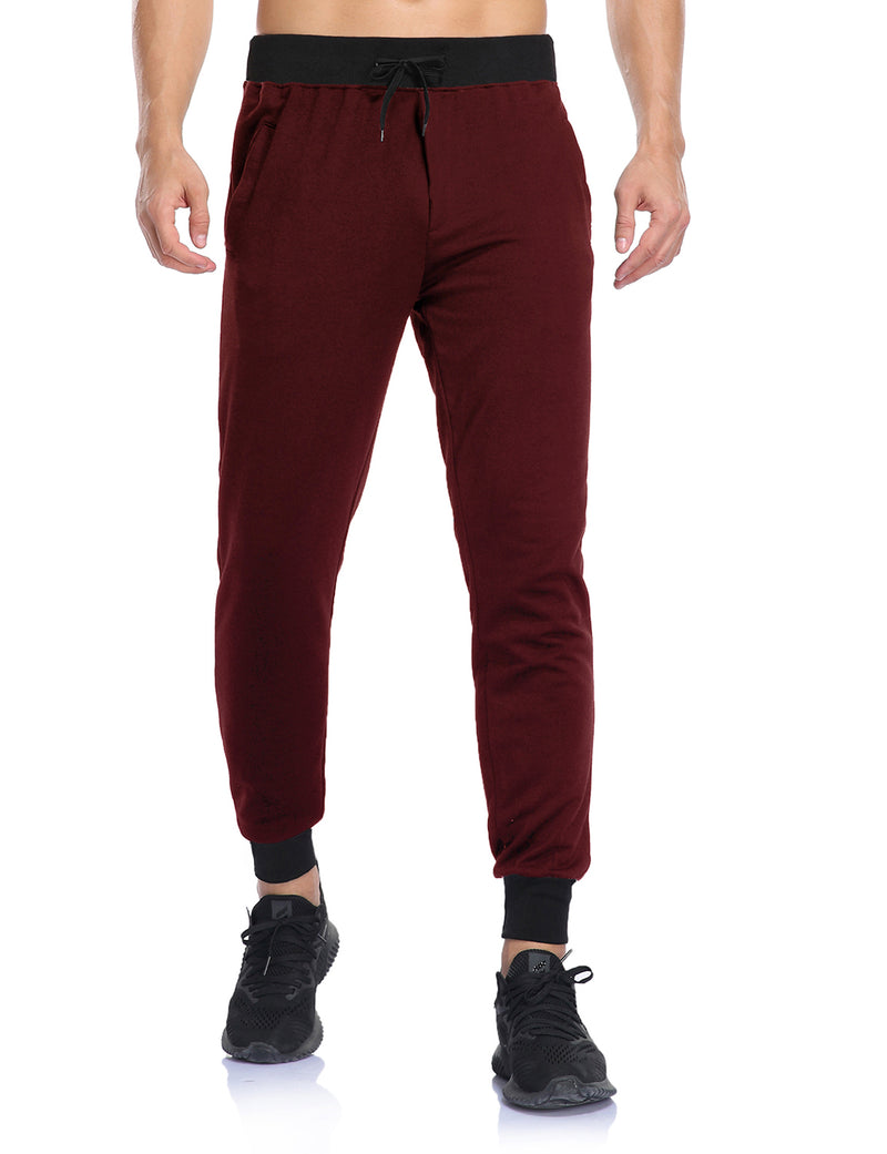 Men's Casual Zipper Pockets Sports Pants
