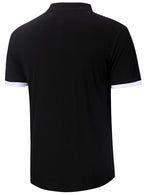 Men's Casual Solid Color Short Sleeve T-shirt