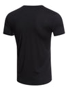 Men's Casual Solid Color Short Sleeve Henley T-shirt