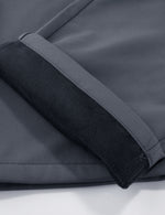 Men's Windproof Thickened Fleece Work Trousers Multi-Pocket Outdoor Sport Cargo Pants