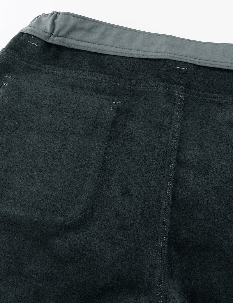 Men's Windproof Thickened Fleece Work Trousers Multi-Pocket Outdoor Sport Cargo Pants