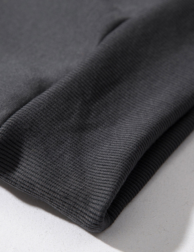 Men's Casual Color Block Round Long Sleeve Sweatshirt
