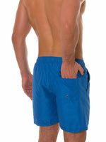Men's Casual Summer Solid Color Beach Shorts Swimming Trunks