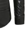 Men's Button Up Luxury Shiny Tuxedo Party Costume Long Sleeve Dress Shirt