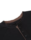 Men's Casual Solid Color Long Sleeve T-shirt