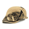 Men's Cotton Camouflage Stitching Design Beret