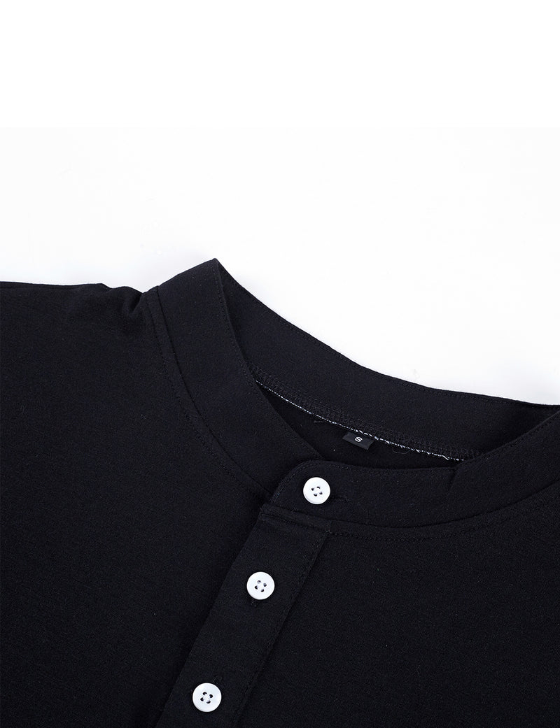Men's Casual Solid Color Short Sleeve T-shirt