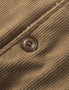 Men's Casual Corduroy Jacket Lapel Solid Sherpa Lined Warm Fall Winter Coat