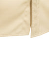 Men's Solid Color Classic Button Up Long Sleeve Casual Shirt