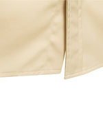 Men's Solid Color Classic Button Up Long Sleeve Casual Shirt