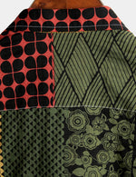 Men's Retro Short Sleeve Cotton Dots Shirt