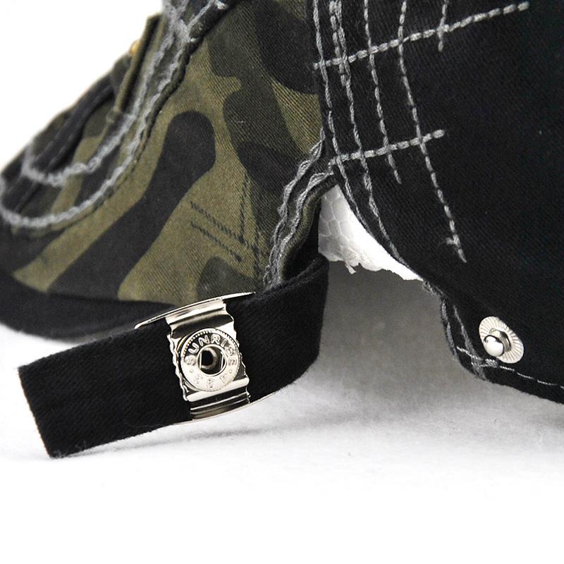 Men's Cotton Camouflage Stitching Design Beret