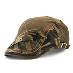 Men's Cotton Camouflage Stitching Design Beret