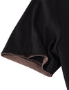 Men's Casual Solid Color Long Sleeve T-shirt