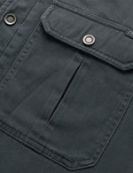 Men's Casual Corduroy Jacket Lapel Solid Sherpa Lined Warm Fall Winter Coat