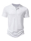 Men's Solid Color Casual Short Sleeve T-Shirt