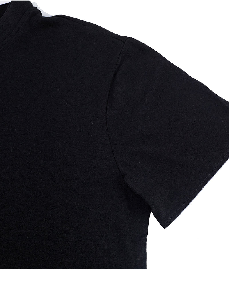 Men's Casual Solid Color Short Sleeve T-shirt