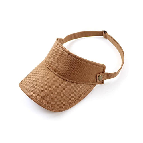 Men's Sunscreen Adjustable Empty Top Hat