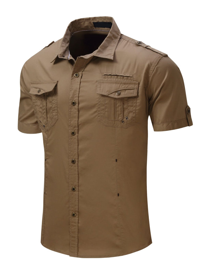 Men's Outdoor Casual Short Sleeve Shirt