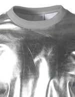Metallic Gold Shiny Shirts Nightclub Styles Hoodies