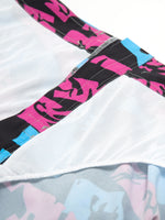 Men's Patchwork Summer Casual Beach Shorts Swimming Trunks