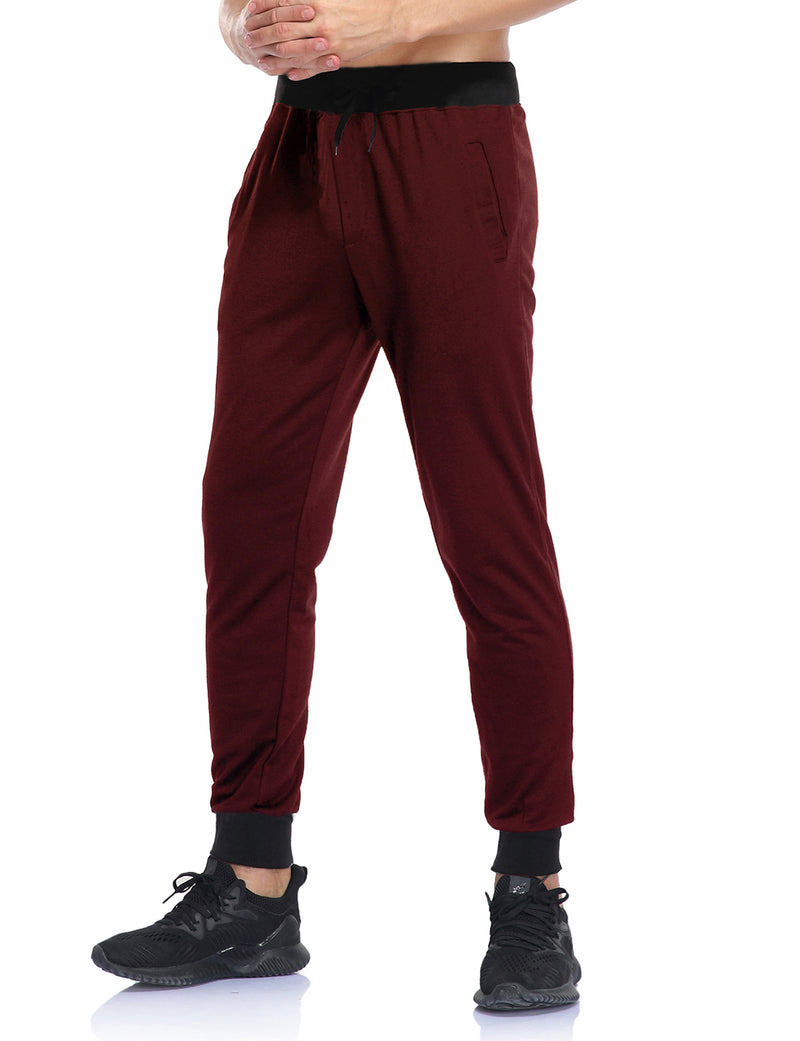 Men's Casual Zipper Pockets Sports Pants