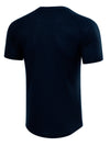 Men's Casual Solid Color Short Sleeve Henley T-shirt