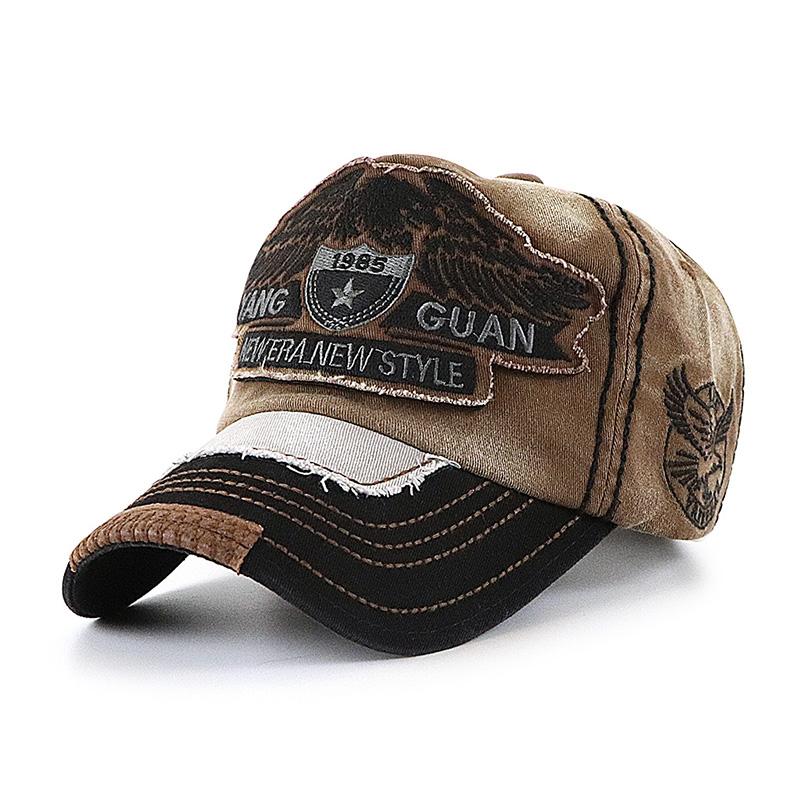 Men's Fashion Retro Embroidery Baseball Cap