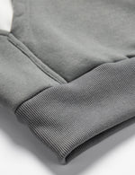 Men's Color Block Long Sleeve Outdoor Pullover Hoodie Sweatshirts