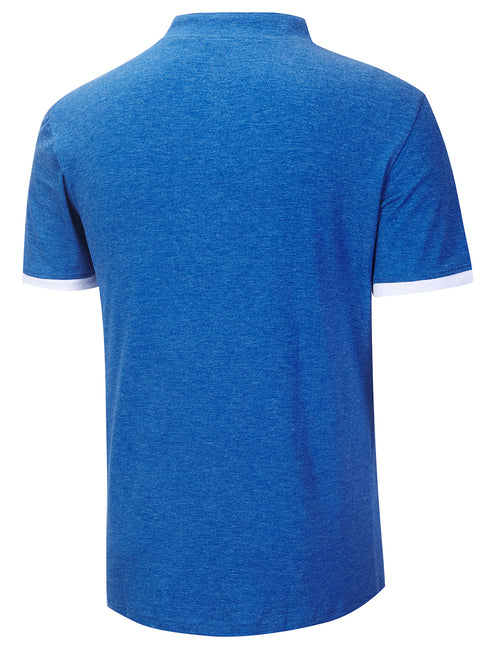 Men's Casual Solid Color Short Sleeve T-shirt