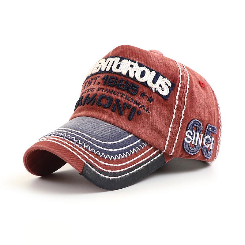 Men's Embroidered Letter Baseball Cap
