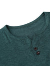 Men's Casual Solid Color Long Sleeve T-shirt