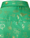 Men's Christmas Print Regular Fit Long Sleeve Shirt