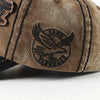 Men's Fashion Retro Embroidery Baseball Cap