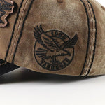 Men's Fashion Retro Embroidery Baseball Cap