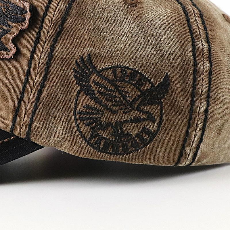 Men's Fashion Retro Embroidery Baseball Cap