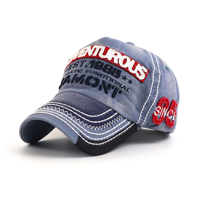 Men's Embroidered Letter Baseball Cap
