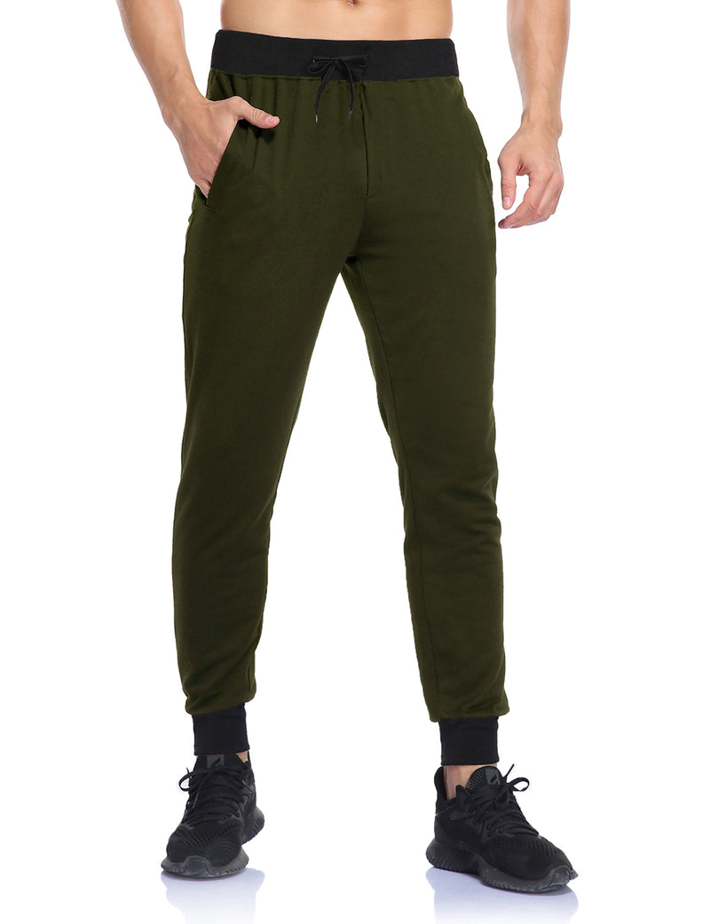 Men's Casual Zipper Pockets Sports Pants