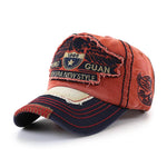 Men's Fashion Retro Embroidery Baseball Cap