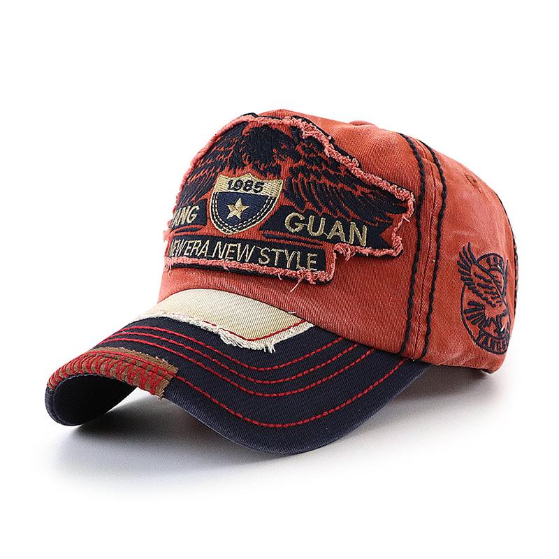 Men's Fashion Retro Embroidery Baseball Cap