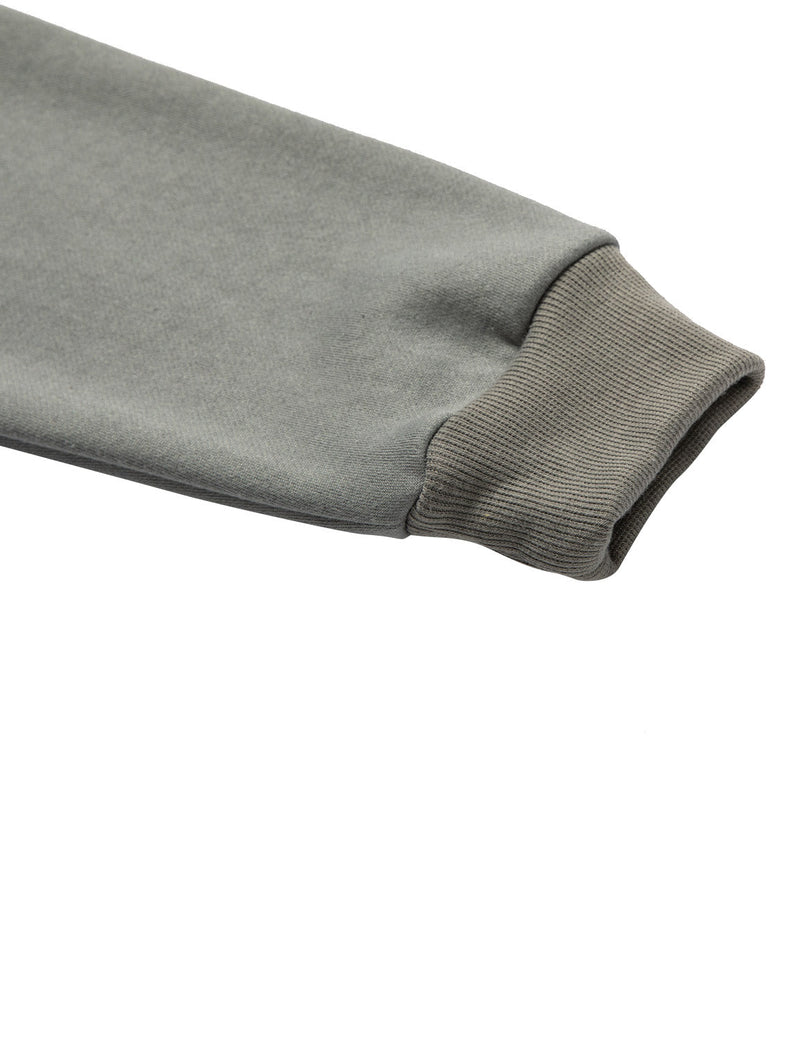 Men's Color Block Outdoor Casual Long Sleeve Pullover Hoodie Sweatshirts