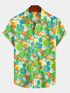 Bundle Of 3 | Men's Floral Cotton Tropical Hawaiian Shirts
