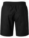 Men's Solid Color Linen Cotton Casual Shorts