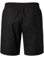 Men's Solid Color Linen Cotton Casual Shorts