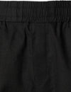 Men's Solid Color Linen Cotton Casual Shorts