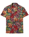 Men's Retro Button Summer 70s Short Sleeve Shirt