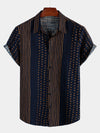 Men‘s Summer Tropical Short Sleeve Hawaiian Shirt